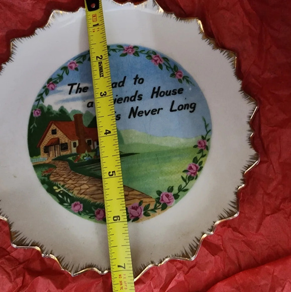 🍽 Plate decorative ceramic - Picture 2 of 5